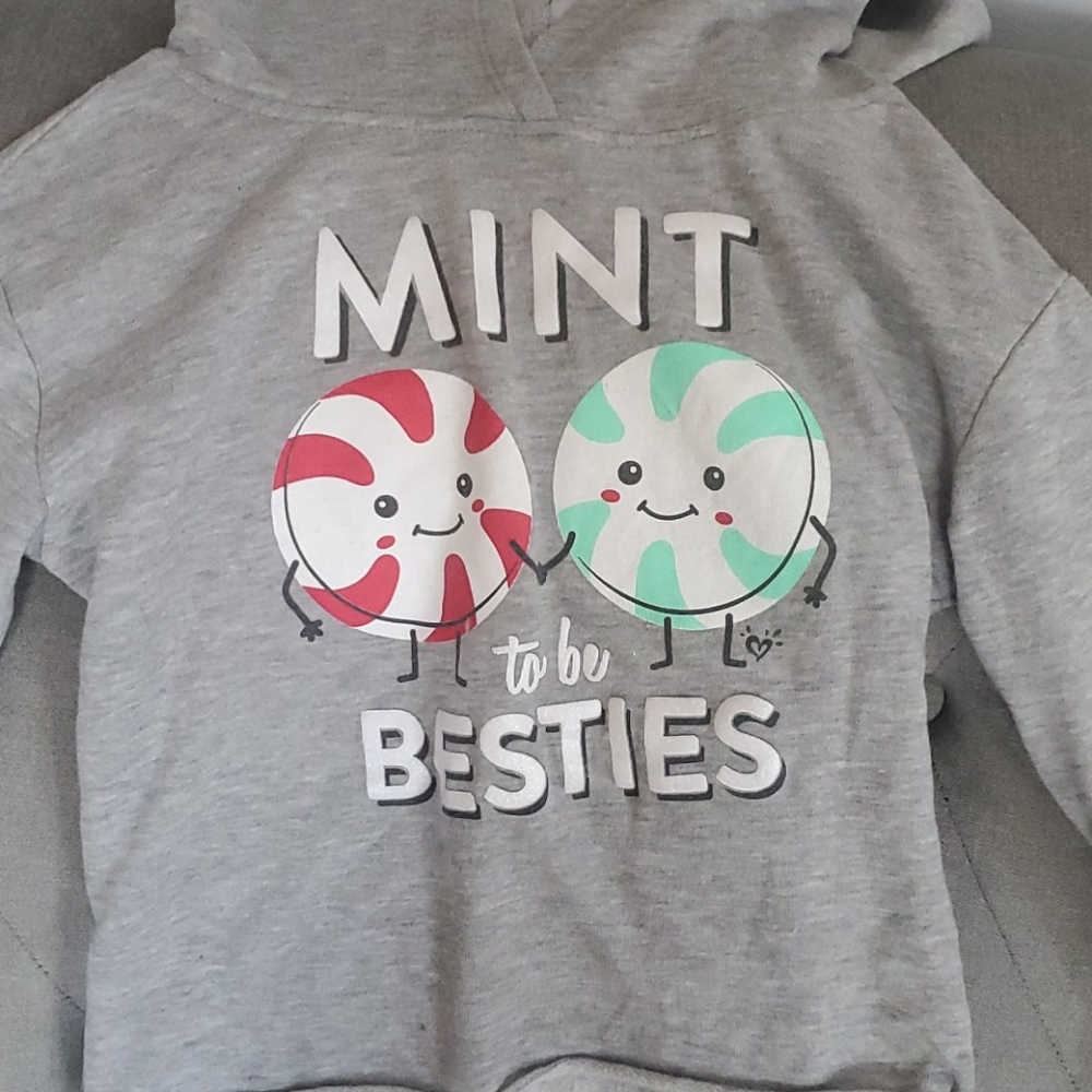 Justice Mint to be Besties pullover hoodie